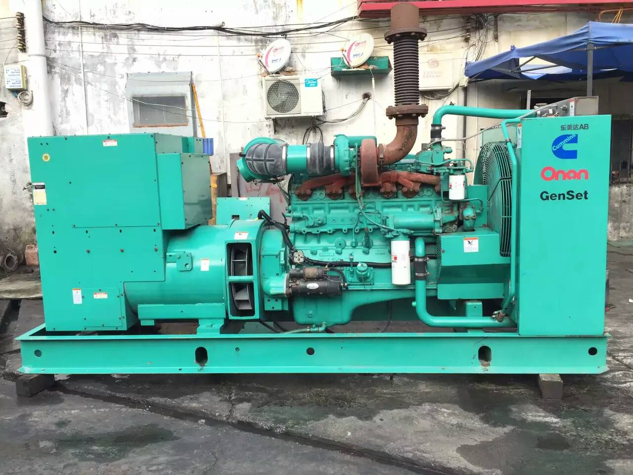 耀州租赁发电机-柴油发电机不正常冒烟的原因